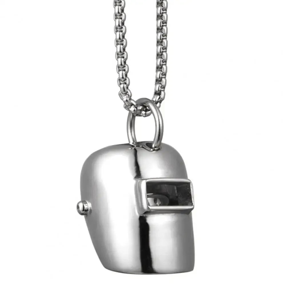 Welding Hood Necklace